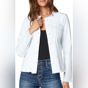 Liverpool Women's Crisp White Jean Jacket